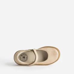 Babies en cuir irisé à scratch^Buggy Discount