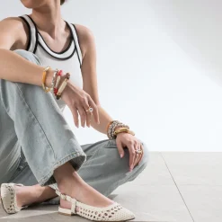 Ballerine cannage écru^Eram