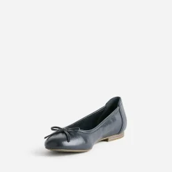 Ballerine marine avec nœud^Eram New