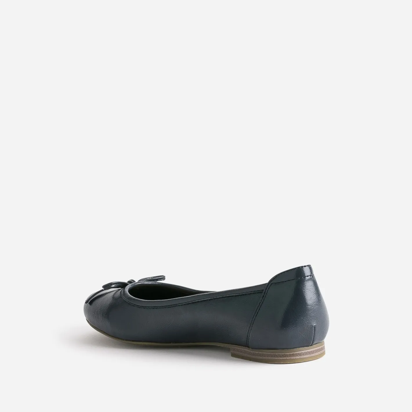 Ballerine marine avec nœud^Eram New