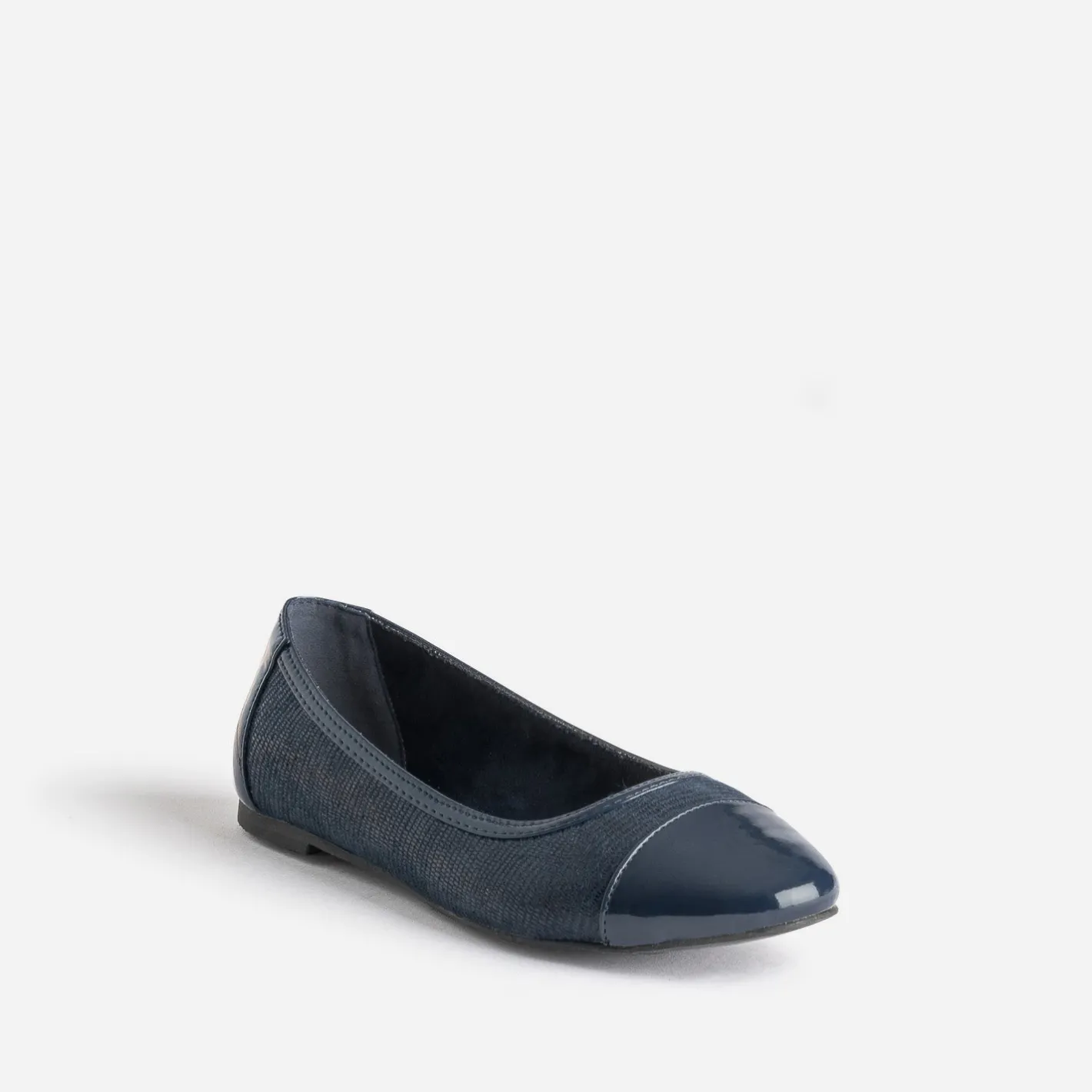 Ballerine effet python et verni^Eram Hot