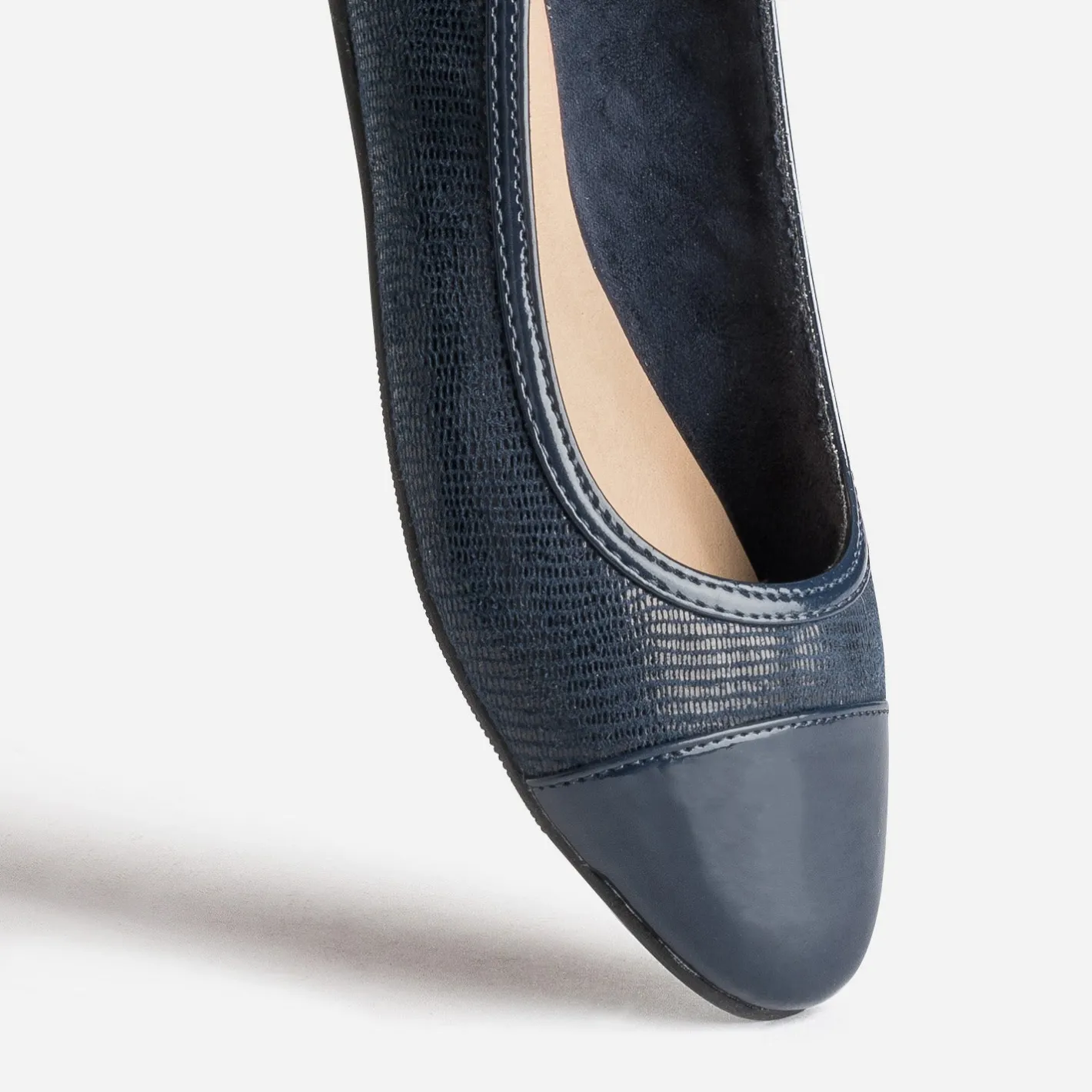 Ballerine effet python et verni^Eram Hot