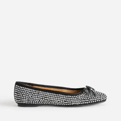 Ballerine noire décor strass^Eram Online