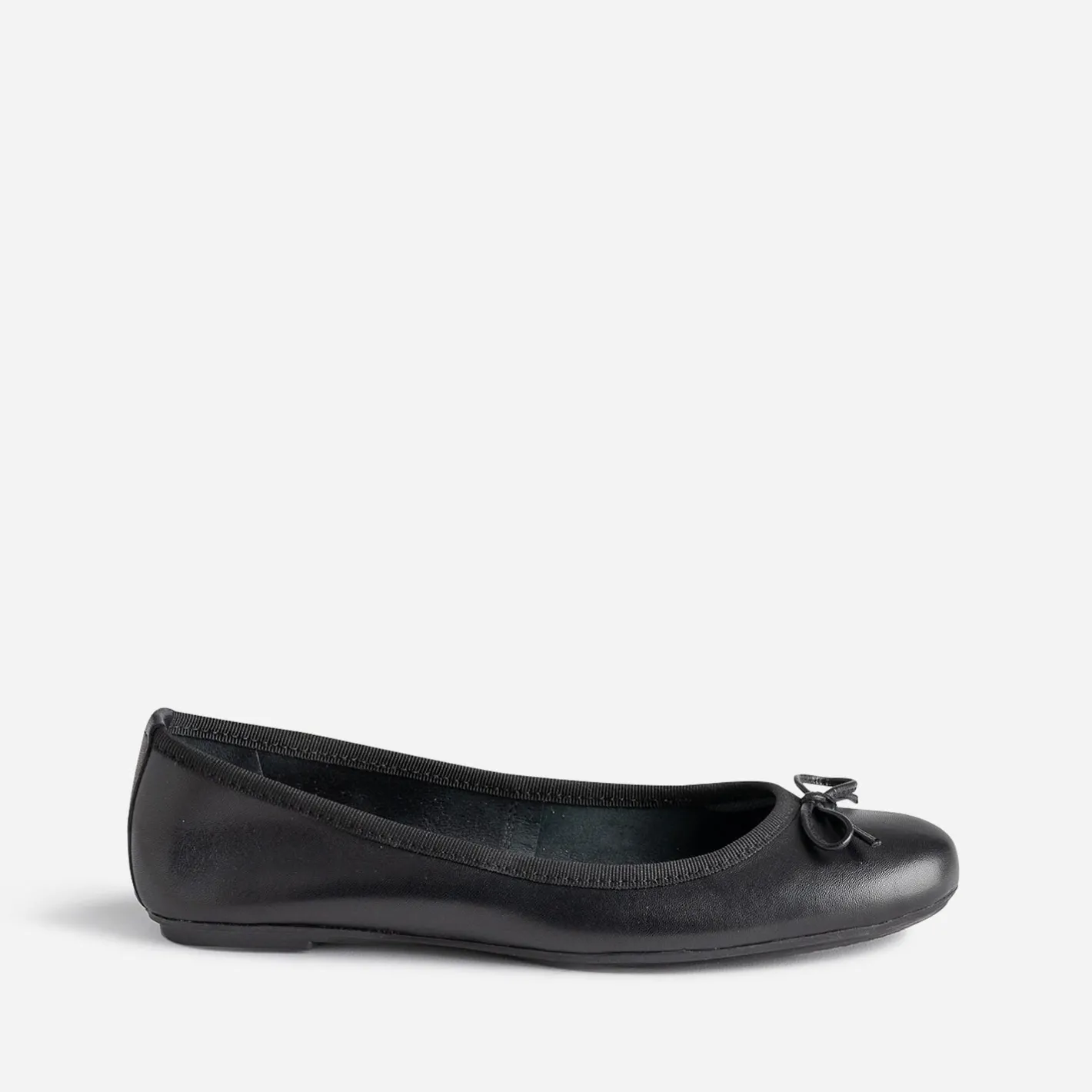 Ballerine e en cuir avec noeud^Eram Clearance