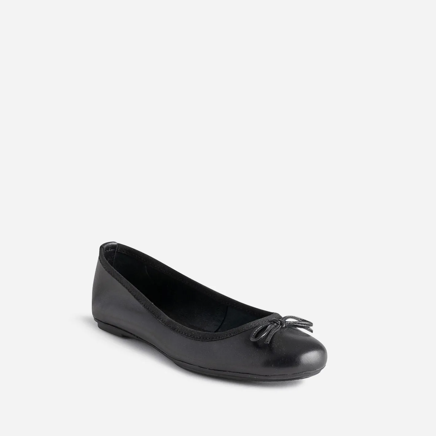Ballerine e en cuir avec noeud^Eram Clearance