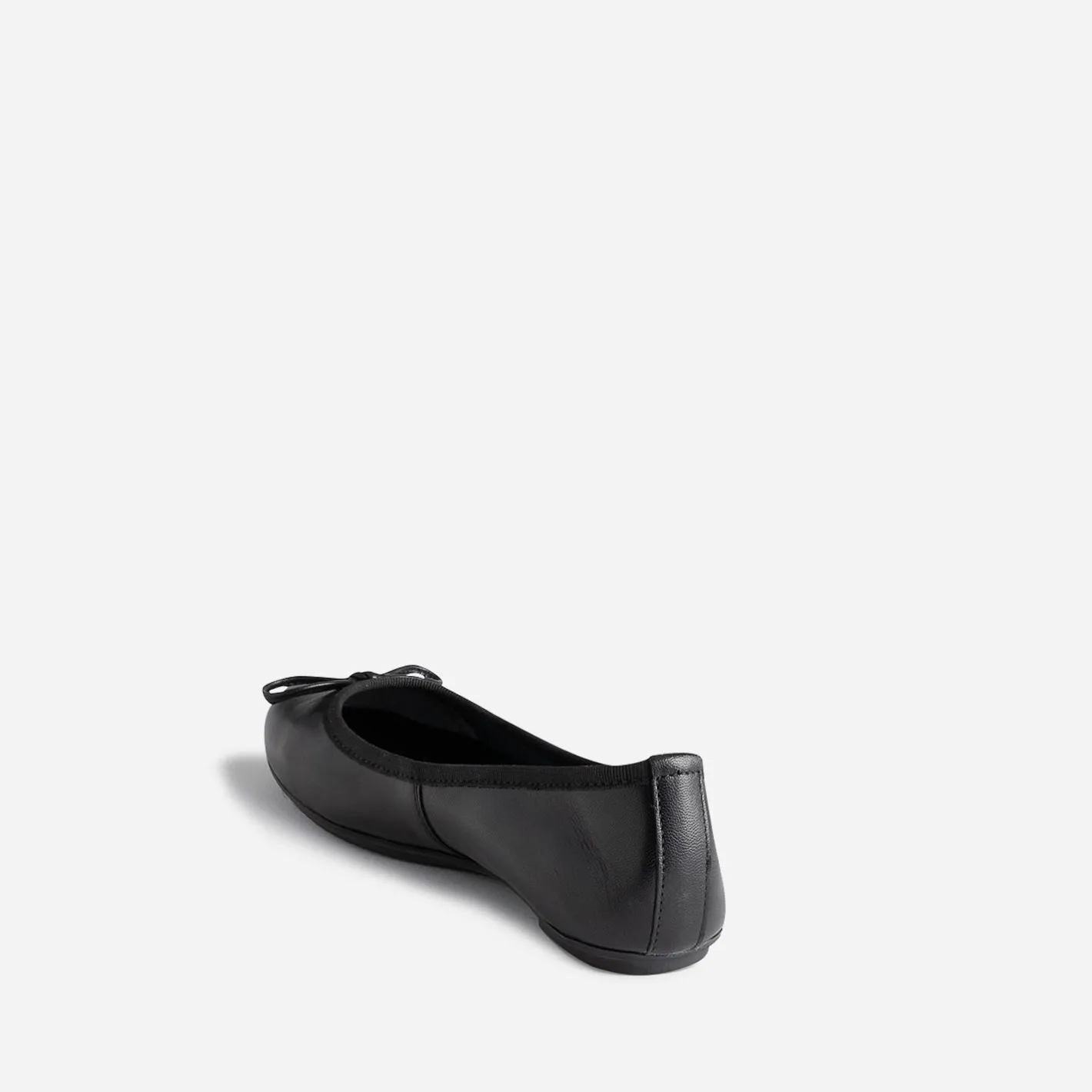 Ballerine e en cuir avec noeud^Eram Clearance