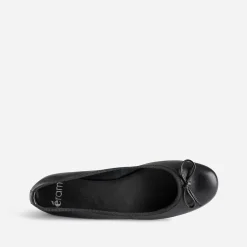 Ballerine e en cuir avec noeud^Eram Clearance