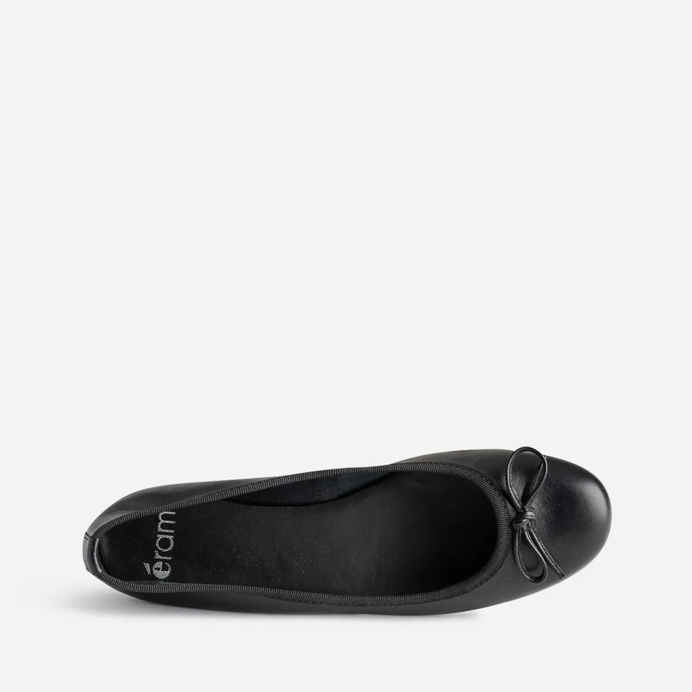 Ballerine e en cuir avec noeud^Eram Clearance