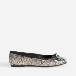 Ballerine noire imprimé effet python^Eram New