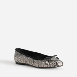 Ballerine noire imprimé effet python^Eram New