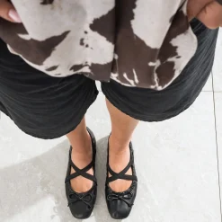 Ballerine e élastiquée brides croisées^Eram Best