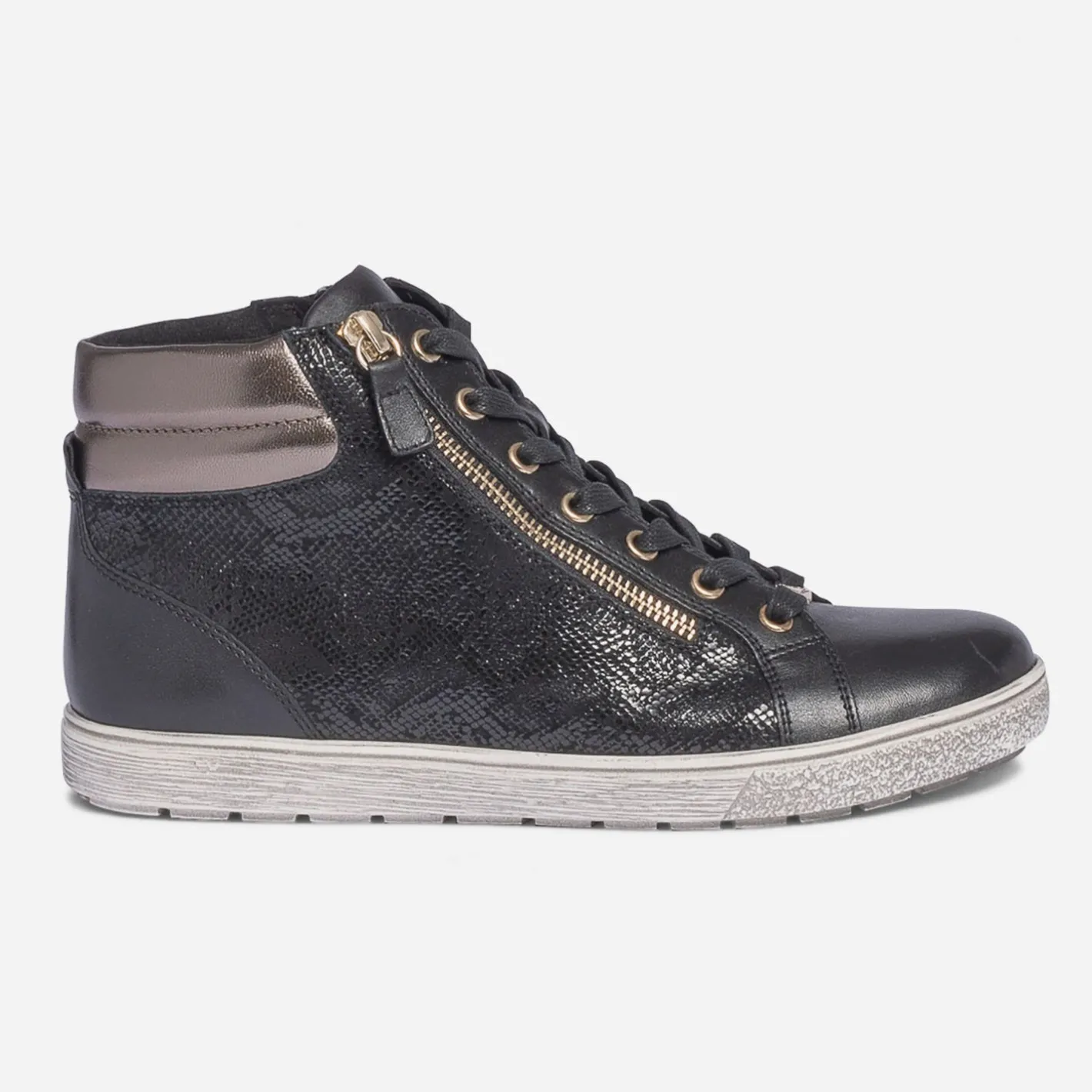 Basket e en cuir effet python^Caprice Clearance
