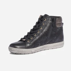 Basket e en cuir effet python^Caprice Clearance