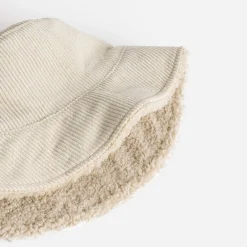 Bob réversible velours et Sherpa écru^Texto Outlet