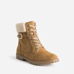Boots à lacet suédé^Buggy