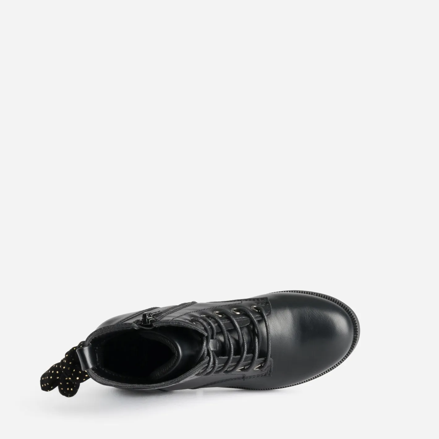 Boots à lacet avec nœud-pois^Buggy Outlet
