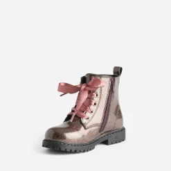 Boots à lacet pailleté à lacet ruban^Buggy Best