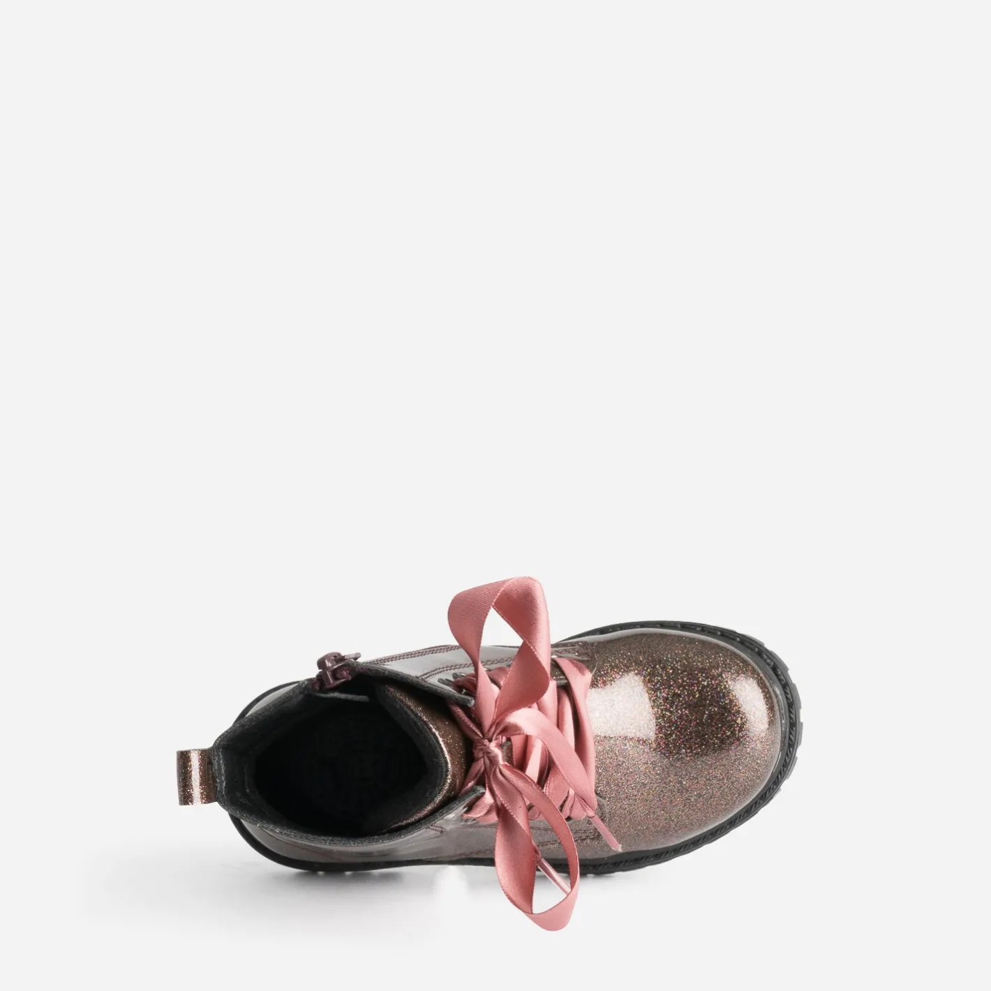 Boots à lacet pailleté à lacet ruban^Buggy Best