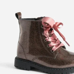 Boots à lacet pailleté à lacet ruban^Buggy Best