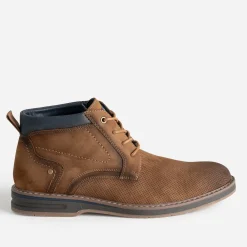 Boots à lacet suédé enmbossé^Eram Discount