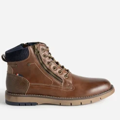 Boots à lacet double zip^Eram Online