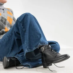 Boots à lacet cuir^Eram Flex Online