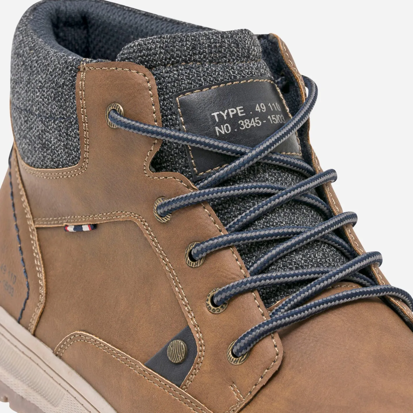 Boots à lacet avec col textile^Eram Sale