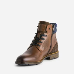 Boots à lacet bi-matière^Eram Online