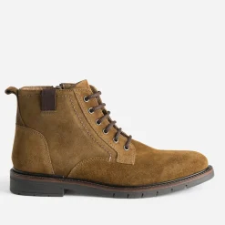 Boots à lacet en cuir velours^Eram Best