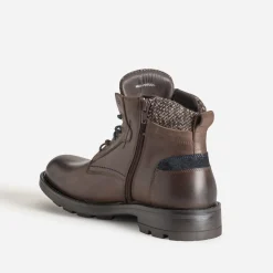 Boots à lacet en cuir détails chinés^Eram Hot