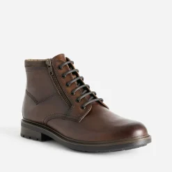 Boots à lacet en cuir^Eram Sale