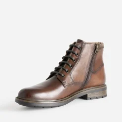 Boots à lacet en cuir^Eram Sale
