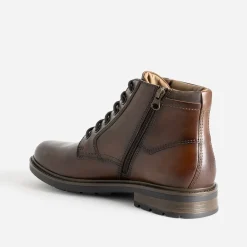 Boots à lacet en cuir^Eram Sale