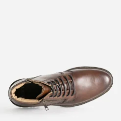 Boots à lacet en cuir^Eram Sale
