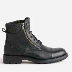 Boots à lacet en cuir^Eram New