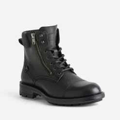 Boots à lacet en cuir^Eram New