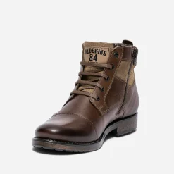 Boots à lacet marron en cuir^Redskins Online