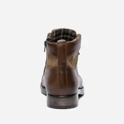Boots à lacet marron en cuir^Redskins Online