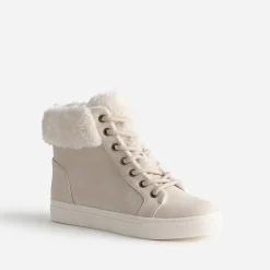 Boots beige clair fourrée^Eram Hot
