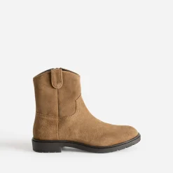 Boots cuir velours^Buggy Outlet