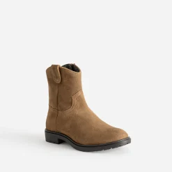 Boots cuir velours^Buggy Outlet