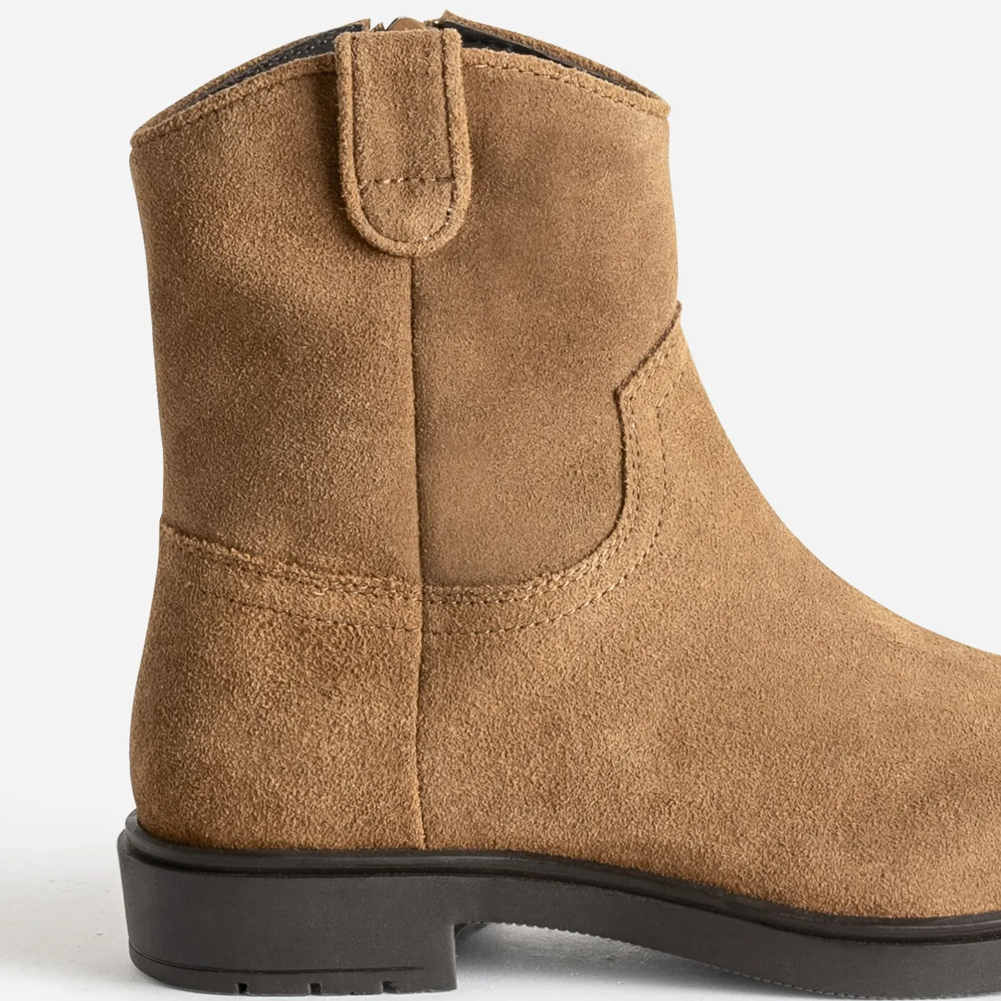 Boots cuir velours^Buggy Outlet