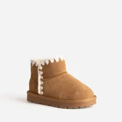 Boots cuir velours fourré^Buggy Clearance