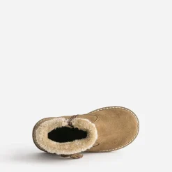 Boots en cuir velours bord fourré^Buggy