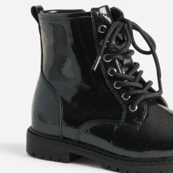 Boots pailleté à lacet^Buggy Discount