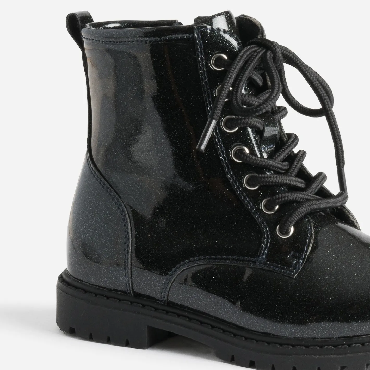 Boots pailleté à lacet^Buggy Discount