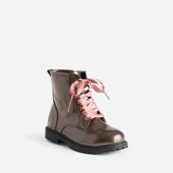 Boots pailleté à lacet-ruban^Buggy New