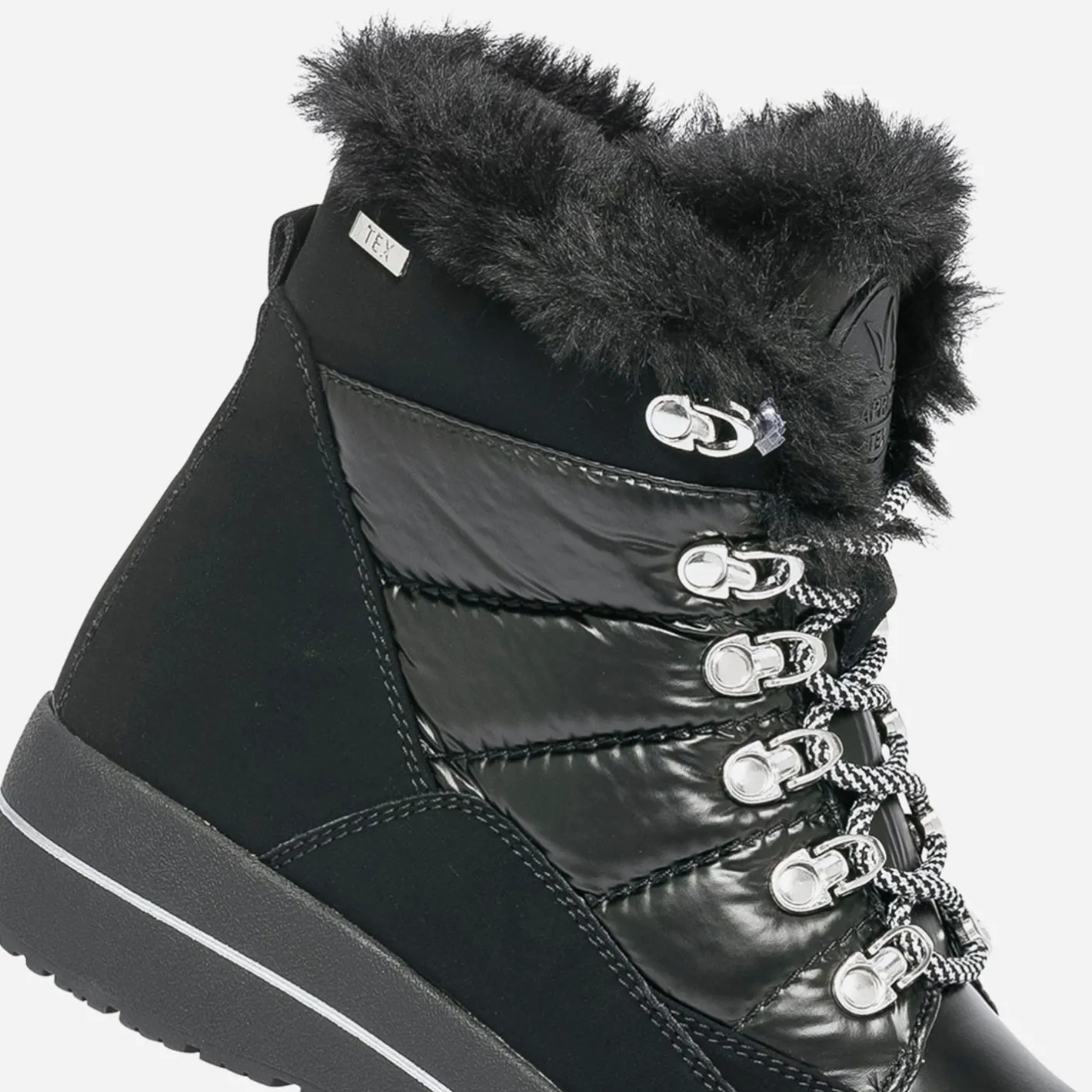 Boots bi matière fourré^Caprice New