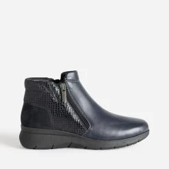 Boots en cuir^FRANCE ARNO Discount