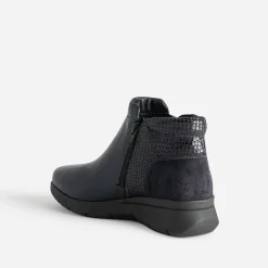 Boots en cuir^FRANCE ARNO Discount